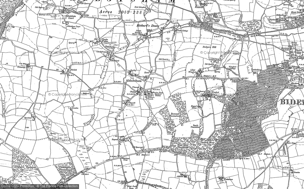 Abbotsham, 1886 - 1904