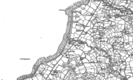Old Map of Aberdesach, 1899