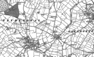 Old Map of Acresford, 1882 - 1900