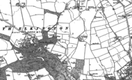 Old Map of Acthorpe Top, 1886 - 1887