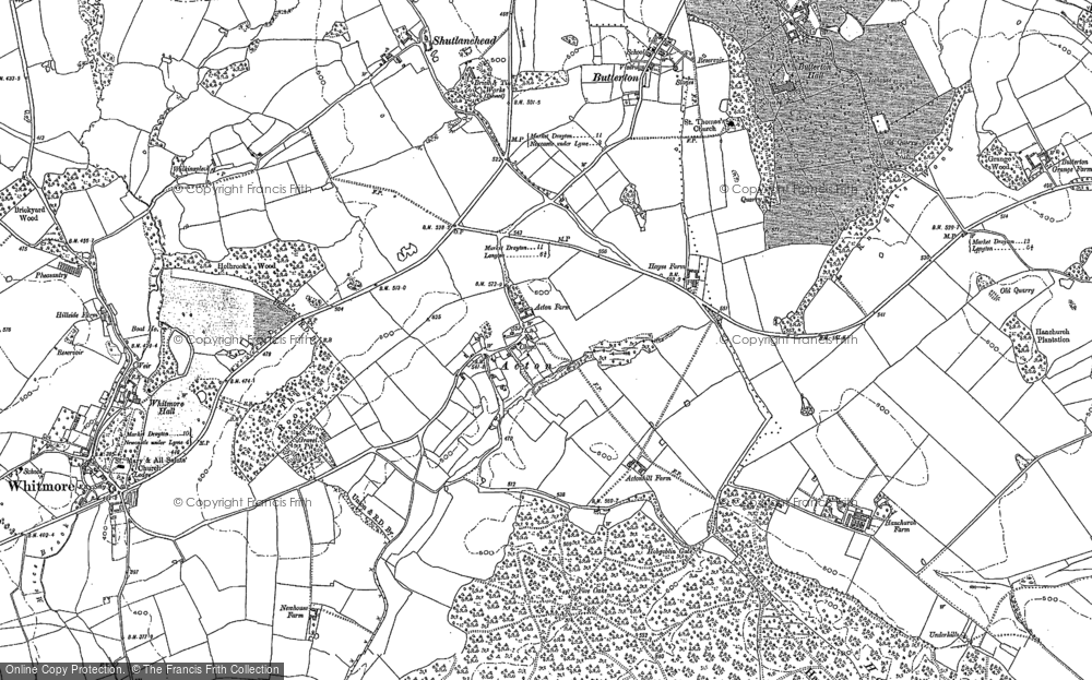 Old Map of Acton, 1903 - 1915 in 1903