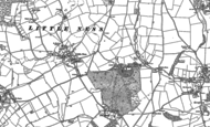 Old Map of Adcote, 1886