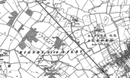 Old Map of Ailby, 1887