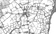 Old Map of Alderton, 1902