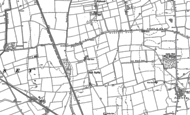 Old Map of Aldhow Grange, 1885