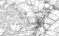Old Map of Alfriston, 1898 - 1908