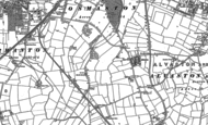 Old Map of Allenton, 1899