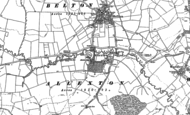Old Map of Allexton, 1902