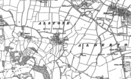 Old Map of Alstone, 1883 - 1901