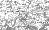 Old Map of Alswear, 1886 - 1887