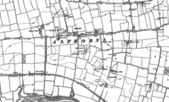 Old Map of Althorne, 1895