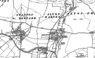 Old Map of Alton Barnes, 1899