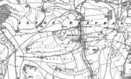 Old Map of Alton Pancras, 1887