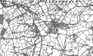 Old Map of Alvechurch, 1883