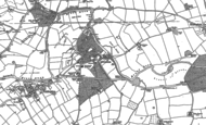 Old Map of Alveston, 1885