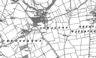 Old Map of Alwalton, 1887 - 1899