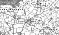 Old Map of Alweston, 1886