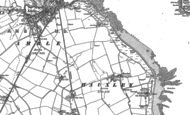 Old Map of Amble, 1896 - 1898
