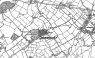 Old Map of Ambrosden, 1919