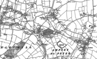 Old Map of Ampney St Peter, 1875 - 1882