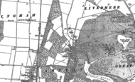 Old Map of Ampton, 1882 - 1883