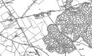 Old Map of Andover Down, 1894