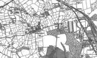 Old Map of Annesley, 1898 - 1899