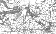 Old Map of Antony, 1883 - 1905