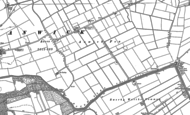 Old Map of Anwick Fen, 1887