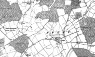 Old Map of Apley, 1886