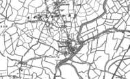 Old Map of Appledore, 1896 - 1897
