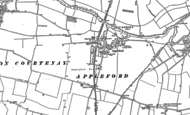 Old Map of Appleford, 1898 - 1910
