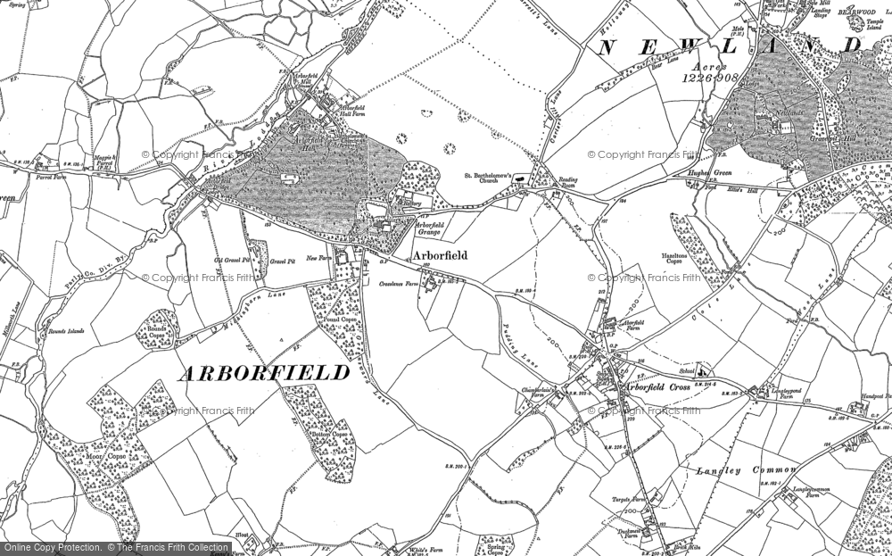 Arborfield, 1909 - 1910