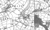 Old Map of Ardens Grafton, 1883 - 1885