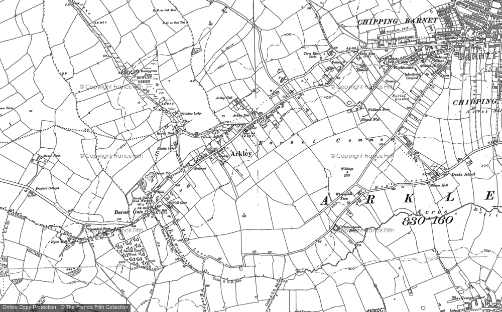Arkley, 1896 - 1913
