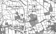 Old Map of Arminghall, 1881
