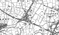 Old Map of Asfordby Hill, 1884 - 1902