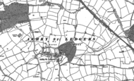 Old Map of Ashby St Ledgers, 1884