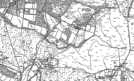 Old Map of Ashdown Forest, 1897