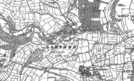 Old Map of Ashford in the Water, 1878 - 1879