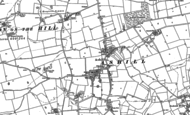 Old Map of Ashill, 1882 - 1883