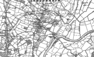 Old Map of Ashleworth, 1883