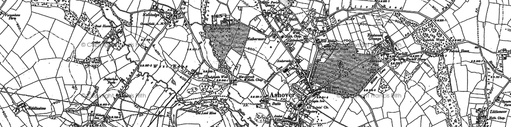 Old map of Hilltop in 1879