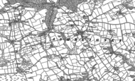 Old Map of Ashreigney, 1885 - 1887