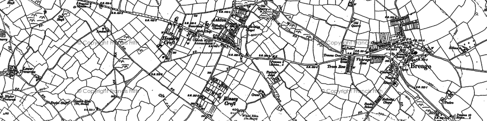 Old map of Tresoweshill in 1907