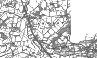 Old Map of Ashurst, 1907