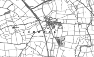 Old Map of Ashwell, 1884