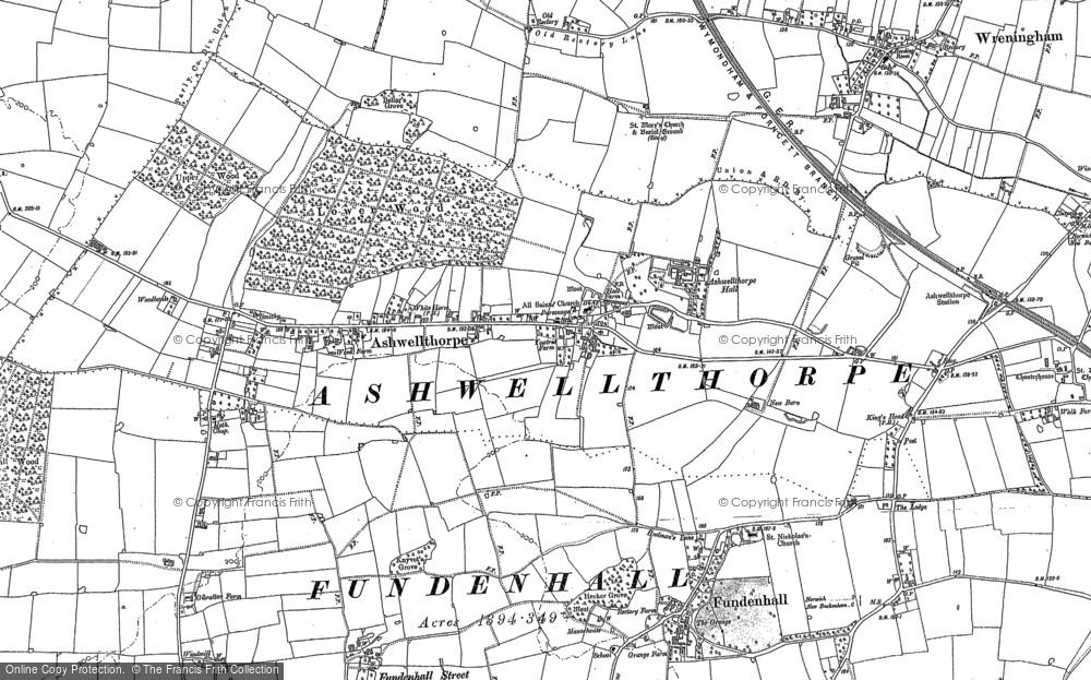 Ashwellthorpe, 1882