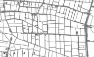 Old Map of Aslackby Fen, 1887