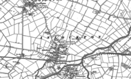 Old Map of Aslockton, 1883 - 1899